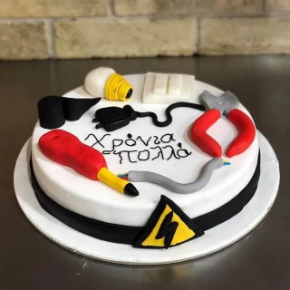 Τούρτα γενεθλίων ηλεκτρολογος